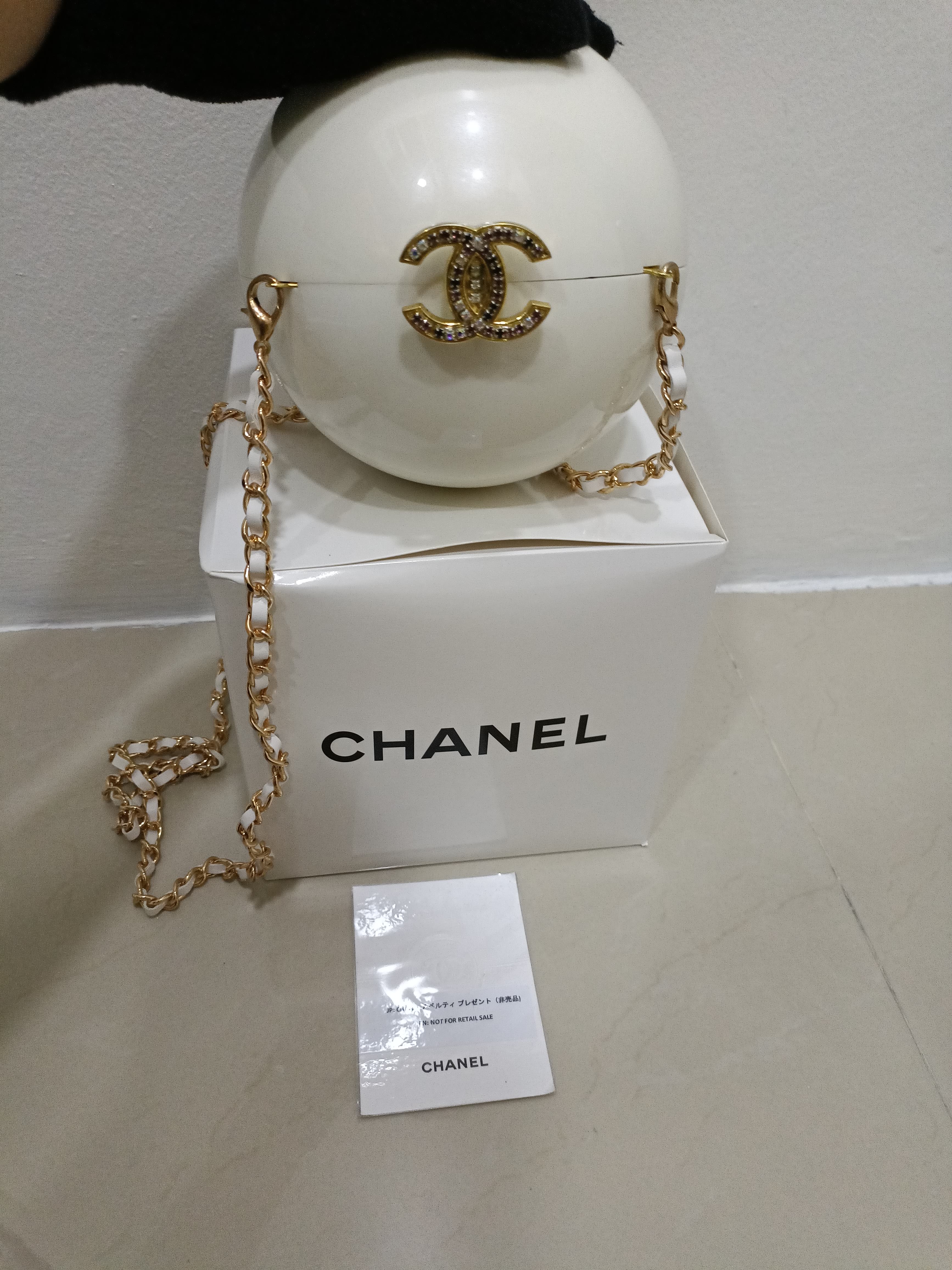 Chanel Vip Gift  Chanel pearls, Pearl bag, Fancy bags